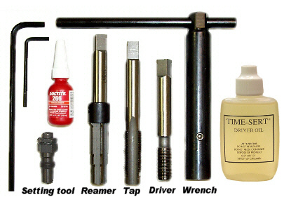5 Time-Sert 51457 M14 1.25 Ford Triton Spark Plug Thread Repair Inserts oversize