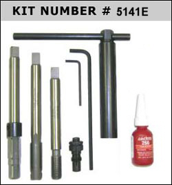 Oversized spark plug repair kit stripped spark plug threads repair kit